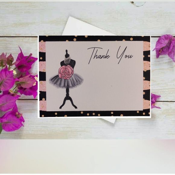 4"x 6" Thank You Card 50 count - Picture 2 of 8